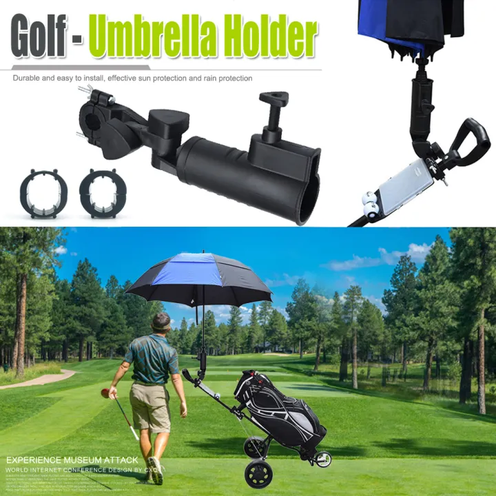 Outdoor%20Durable%20Golf%20Umbrella%20Holder%20180%20Degree%20Adjustable%20Used%20for%20Bike%20Buggy%20Cart%20Baby%20Pram%20Wheelchair%20Golf%20Accessories%20-%20Image%204