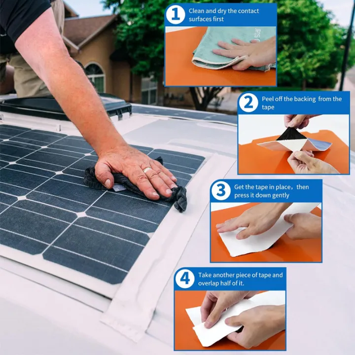 16.4ft%20RV%20Sealant%20Tape%20White%20Waterproof%20UV&Weatherproof%20Sealant%20Roofing%20Tape%20For%20RV%20Repair%20Window%20Boat%20Sealing%20Camper%20Roof%20Leaks%20-%20Image%203