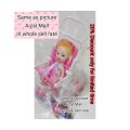 Barbie doll with pram stroller toy for Girls Pink and white Color movable wheel (Aizal Mall) Best Quality 100%. 