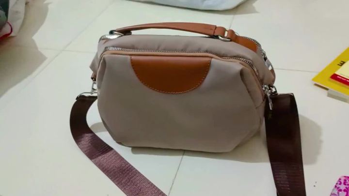 Waterproof Women's Nylon Crossbody Handbag - Fashion Shoulder Bag with Detachable Strap - High Quality Casual Purse - Nasmik woman