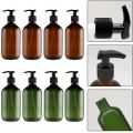 4PCS 300ml Bathroom Soap Dispenser Reusable Hand Pump Dispenser Bottle Bathroom Shower Gel Shampoo Refillable Bottle Container. 