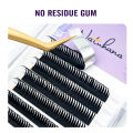 Wet Lashes Cosplay Eyelash Extensions 0.07mm Mink Spikes Lashes Manga Wispy Premade Russian A Shape Natural Eyelashes. 