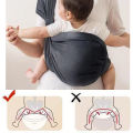 Portable and Storable Baby Carrier Waist Front Carry Swaddle Sling Infant Kid Wrap Ergonomic BackBelt for Newborn Baby.