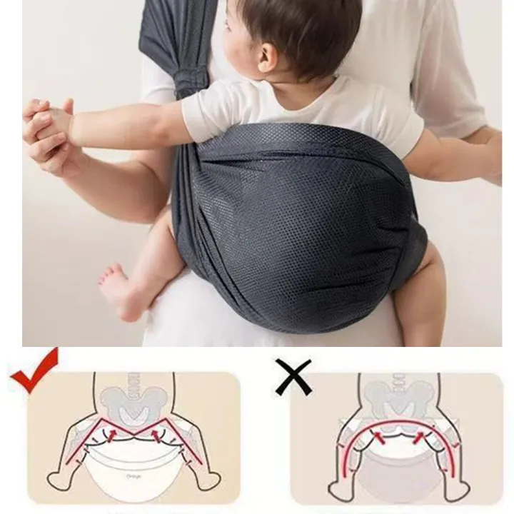 Portable%20and%20Storable%20Baby%20Carrier%20Waist%20Front%20Carry%20Swaddle%20Sling%20Infant%20Kid%20Wrap%20Ergonomic%20BackBelt%20for%20Newborn%20Baby%20-%20Image%204