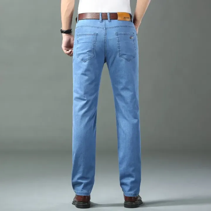 New%20Ice%20Silk%20Thin%20Denim%20Jeans%20for%20Men%20Blue%20Straight%20Stretch%20Cotton%20Denim%20Pant%20Business%20Casual%20Lightweight%20Trousers%20Spring%20Summer%20-%20Image%203