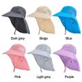 Boy Girl Children Summer Bucket Hats UV Protection Outdoor Beach Sun Hat Boy Girl Flap Cap Adjustable Wide Brim Cap. 