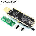 SOIC8 SOP8 SOP16 Test Clip For EEPROM 93CXX / 25CXX / 24CXX + CH341A 24 25 Series EEPROM Flash BIOS USB Programmer Module. 
