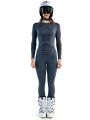 Thermal Underwear Women Ultra-Soft Long Johns Set Base Layer Skiing Winter Warm Top & Bottom.
