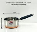 Indian Heavy Stainless Steel Copper Milk Pot. 