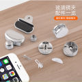4pcs Glass Clamp Bathroom Mirror Clips Zinc Alloy Glass Clip Shelf Support Brackets Holder. 