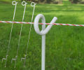 Storm (yellow-white) cow rope 100/300/500 m long 9 strands 0.15mm steel wire rope electric fence sticky cow rope resistant. 