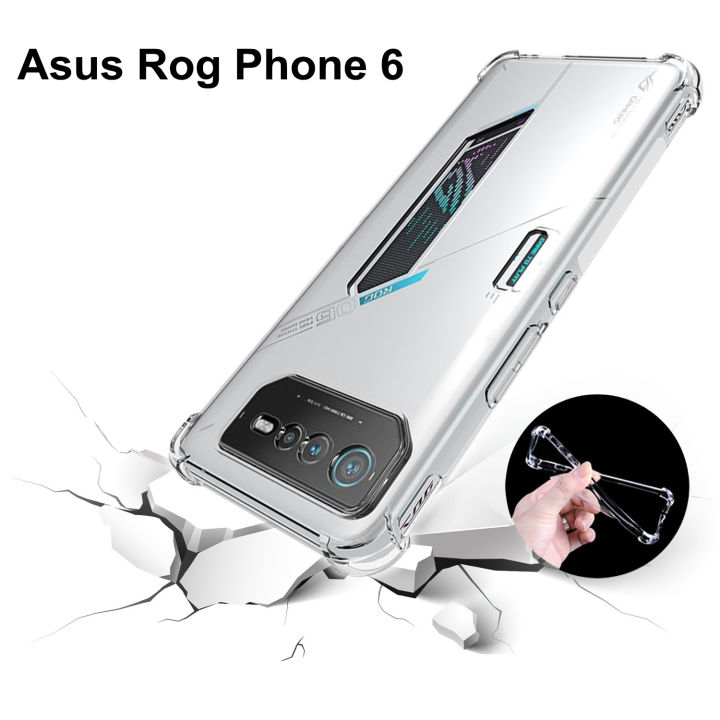 For Rog Phone 6 6D AI2203 Case Air Cushion Shockproof Airbag Silicone Soft TPU Back Cover Case for Rog Phone 6 AI2201