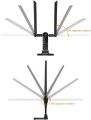 BrosTrend 1200Mbps Long Range USB WiFi Adapter for PC Desktop Laptop of Windows 11/10/8.1/8/7, Wireless Adapter Dual Band 2.4GHz 300Mbps + 5GHz 867Mbps, 2X 5dBi High Gain Antennas, USB 3.0 Cradle. 