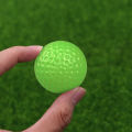 50pcs 42mm Plastic Golf Hollow Balls Indoor and Outdoor Golf Practice Balls PE Toy Balls JQ895452. 