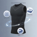 Mans Compression Tank Top Men Gym Shirt Sleeveless Quick Dry Sportswear Male Fitness Bodybuilding Vest Workout Muscle Top.