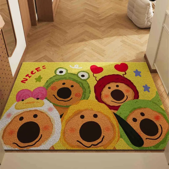 VIKAMA%20Cartoon%20Cute%20Bear%20Crystal%20Velvet%20Carpet%20Living%20Room%20Bathroom%20Entrance%20Door%20Door%20Dirty%20And%20Non-Slip%20Mat%20Home%20Decoration%20-%20Image%208