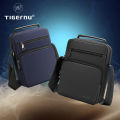 Lifetime Warranty Men Shoulder Bag 9.7" iPad Bag Mini Handbag Waterproof Sling Bags Male Business Travel Crossbody Bag For Teens. 