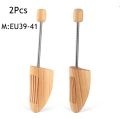 Wooden Shoe Trees Men Woman Internal Support Shoes Tree Anti Deformation Shoes Stretcher Shaping Anti Wrinkle Shoe Lasts 2Pcs. 