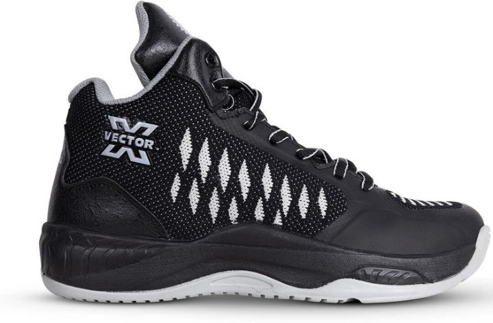 Vector X Dunk 2.0 Basketball Shoes for Mens | Rubber Out Sole with Knitted Upper | Light Weight | Nonmarking Rubber Outsole For Basketball Court Indoor And Outdoor