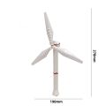 Building blocks MOC building model Windmill garden scene decoration DIY building blocks toys. 