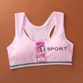 8-18Y Teenage Girls Training Bras Panties Student Kids Cotton Underwear Sets Young Children Padded Bra Vest+Panties Underclothes. 