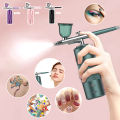 High Pressure Nano Oxygen Injector Multi-Function Household Spray Tattoo Spray Gun Face Humidifier USB Water Replenisher Manicur. 