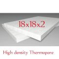 High density Thermopore sheet 18x18x2 inches. 