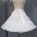 Woman Short Fluffy Petticoat Crinoline Lolita Tutu Under Skirt For Pleated Skirt Cosplay Wedding Prom Dress. 