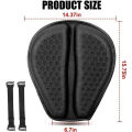 Motorcycle Seat Cushion 3D Honeycomb Anti-slip Motorcycle Gel Seat Cushion Moto Pressure Relief Ride Seat Pad Moto Accessories. 