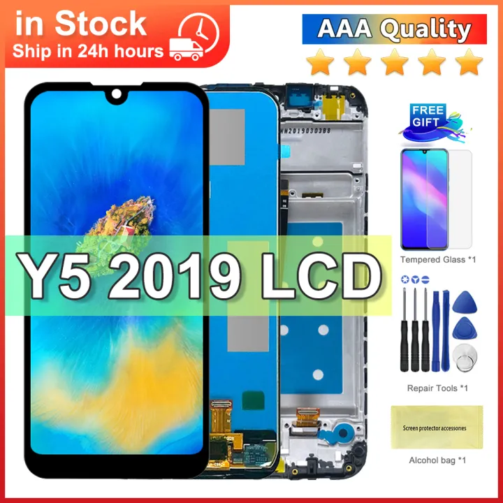 100% Tested For Huawei Y5 2019 LCD AMN-LX9 AMN-LX1 AMN-LX2 AMN-LX3 Display Touch Screen Digitizer Assembly with frame