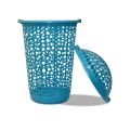 Large Sized Plastic Laundry Basket. 