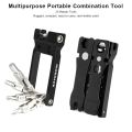 RIDERACE Bicycle Hex Spoke Wrench Foldable Multi Function Repair Tool Kit MTB Chain Cutter Mountain Road Cycle Bike Screwdriver. 