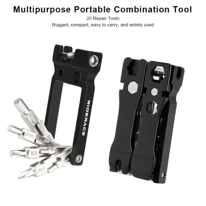 RIDERACE%20Bicycle%20Hex%20Spoke%20Wrench%20Foldable%20Multi%20Function%20Repair%20Tool%20Kit%20MTB%20Chain%20Cutter%20Mountain%20Road%20Cycle%20Bike%20Screwdriver%20-%20Image%202