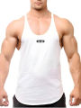 NEW Men's Fitness Tank Top Summer Training Undershirt men Basketball Cotton Breathable Tank Top men casual Sports Vest Homewear. 