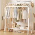 Customizable Double-Rod Thick Metal Cloth Rack Hooks Rust-Proof Clothing Organizer Rack Bulk Order Discount for Garments & Bags. 