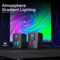 Aula N-108 RGB Desktop Gaming Speaker USB 2.0, Volume Control, Sleek Space Saving, Plug an Play

RGB BacklitPower supplier – USBOutput – 3W*2Frequency response – 150Hz-20kHzImpedance – 4 ohmsColor – Black. 
