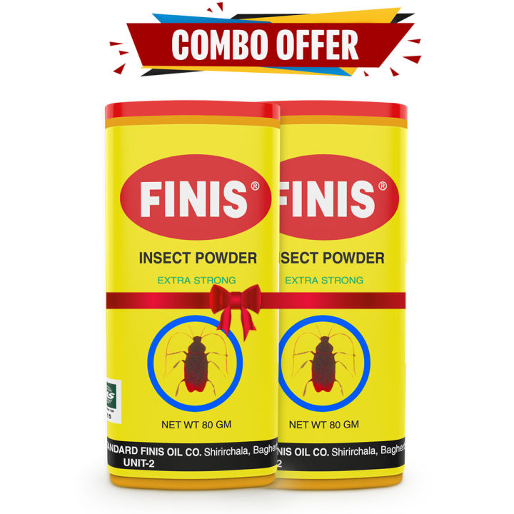 Finis Insect Powder Extra Strong 80gm - 2 pcs Combo | Daraz.com.bd