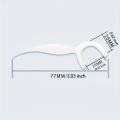 50pcs Dental Floss, Deep Cleaning Dental Floss For Proper Oral Care, Portable Disposable Dental Floss Picks For Travel Daily Lif. 