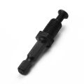 Thread Screw. For Drill Bit Chuck Adapter 1/4\\\" Hex Shank Drill Chuck Adapter 3/8\\\"-24UNF Black Keyless Chuck Locking Steel. 