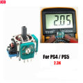 JCD 1pcs 3Pin 3D Rocker 3D Analog Stick Joystick Sensor Module For PS5 PS4 PS3 Controller Thumbstick Potentiometer Replacement. 