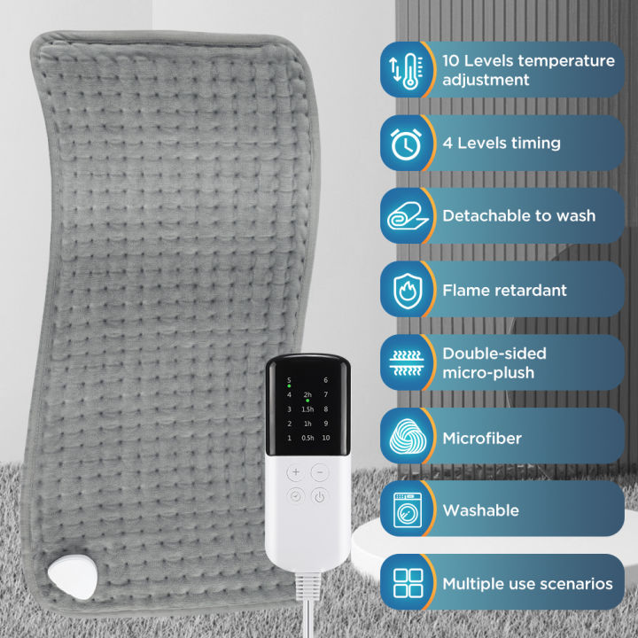 58x29CM%20Heating%20Pad%2010%20Levels%20Constant%20Temperature%204%20Modes%20Timing%20Hot%20Blanket%20Keep%20Legs%20Abdomen%20Hands%20Body%20Warming%20Thermal%20Mat%20-%20Image%203