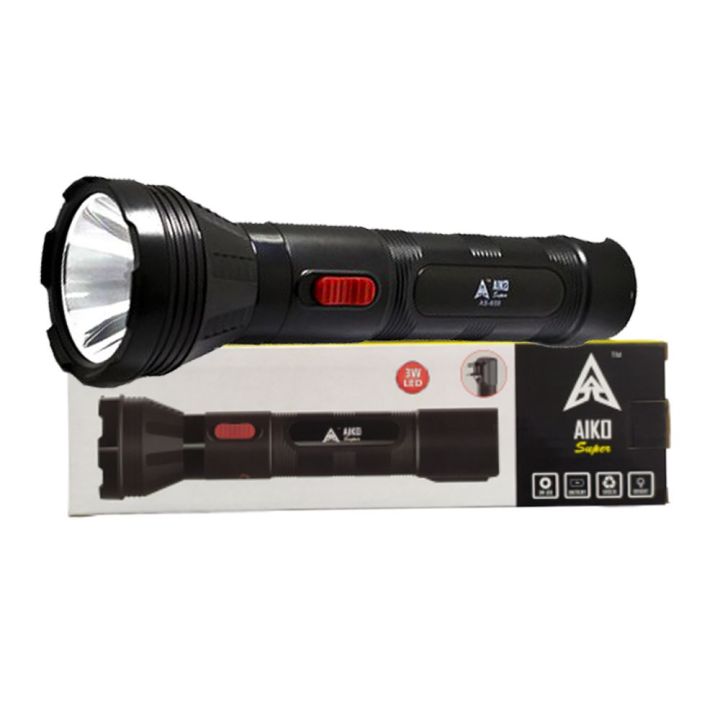 Aiko Rechargeable Torch Light AS-655 Super Quality