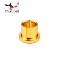 10pcs RCA Dust Caps Pure Copper Gold Plated or Rhodium Plated Audiophile Grade RCA Antioxidant Metal Protective Cover.