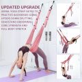 Leg Stretcher Strap, Stretching Equipment with Door Anchor Flexibility Trainer Backbend Assist for Dance Aerial Yoga Ballet Leg.