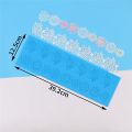 Aomily Multiple Styles Flower Lace Mold Cake Border Decoration Tools Fondant Cake 3D Food Grade Silicone Mat Baking Flower Molds. 