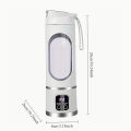 blender juicer Portable Electric Juicer 450ml 8 Blades Travel Juicer Machine Chargeable Shakes Smoothie Blenders Fresh Juice Cup.