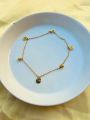 Gucci anklet( payal ) premium quality stainless steel material gold colour tarnish free. 