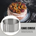 Cake Mold Round Adjustable Stainless Steel Baking Cake Ring For Mousse AU. 