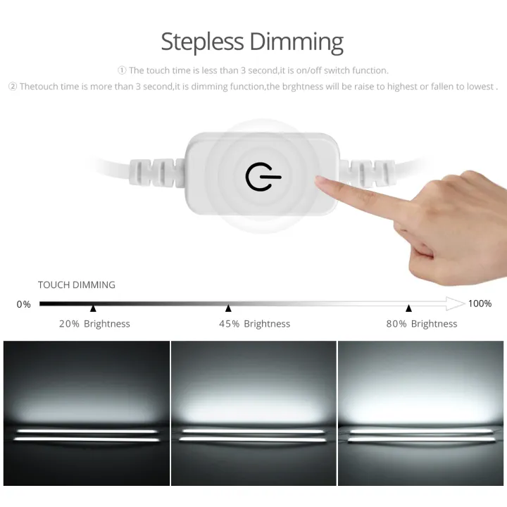 DC12V%20Touch%20On/Off%20Under%20Cabinet%20Light%20Dimmable%20Aluminum%20LED%20Lamp,%201-5PCS%20Series%20Connection%20Bar%20Lights%20With%20EU/US%20Power%20Adapter%20-%20Image%203