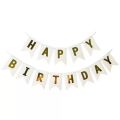 Happy Birthday Banner for Decoration, Wall Hanging Banner for Birthday Party. 